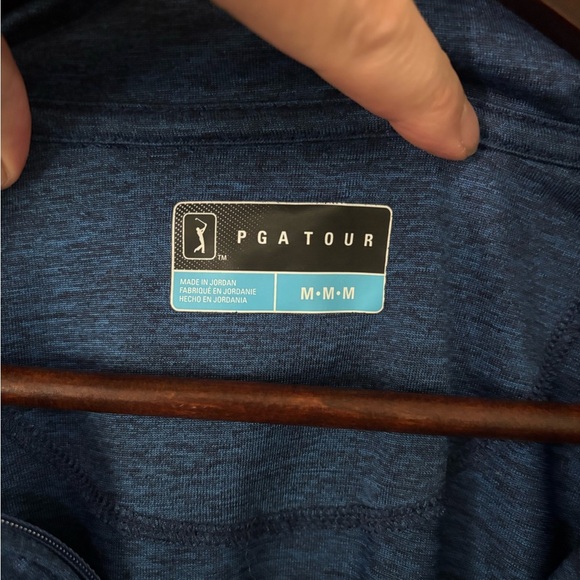 PGA Tour Blue Pullover - Picture 5 of 5